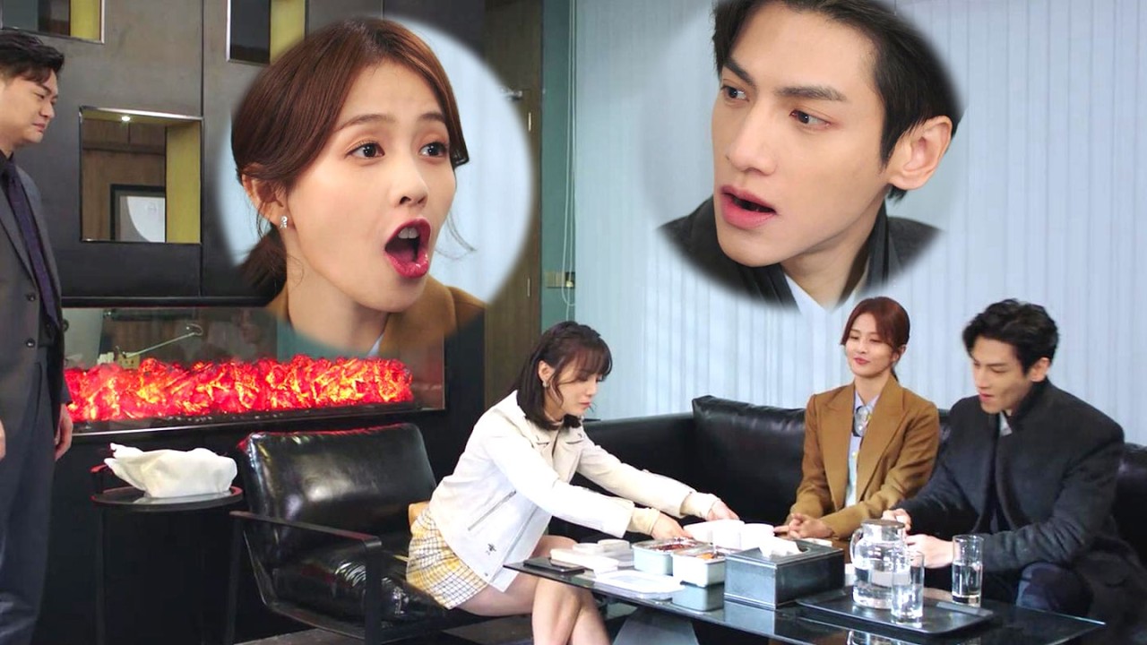 爆笑！霸總被迫變身小助理，被灰姑娘徹底拿捏調教，伺候灰姑娘吃飯差點被氣死！#總裁#熱劇#半是蜜糖半是伤