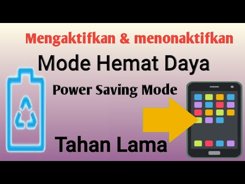 Video: Cara Mematikan Mode Hemat Daya