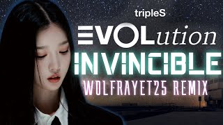 [BROSTEP/DRUM AND BASS] TripleS EVOLution - Invincible [WR25 REMIX]