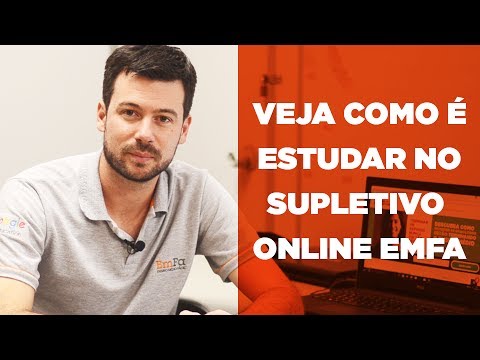 VEJA COMO É ESTUDAR NO SUPLETIVO ONLINE EMFA