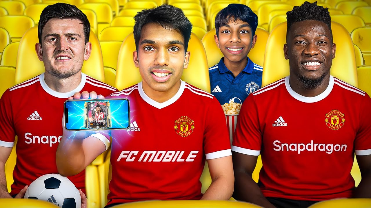 WE Got VIP Seats to OPEN PACKS at a Manchester United Match! - FC Mobile!