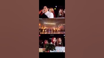 Thumbnail of Blackpink and twice  reaction to BTS fire🔥😜💜
