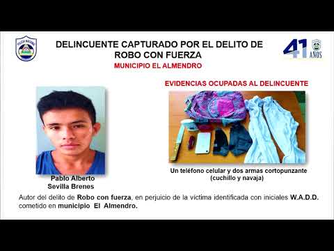 Policía Nacional Captura
