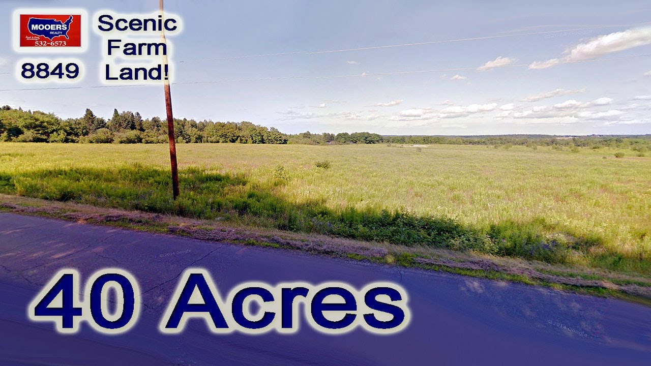 Land For Sale In Maine New Limerick RD Linneus ME MOOERS REALTY YouTube