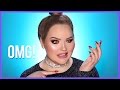 FULL FACE USING ONLY THE OPPOSITE HAND MAKEUP Challenge | NikkieTutorials