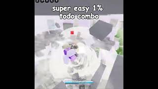Super Easy 1% Todo Combo | #jjk #jjs #jujutsushenanigans #jujutsukaisen #roblox