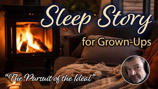 Bedtime Sleep Story for Grown Ups, with cozy fireplace | Calm Reading | 