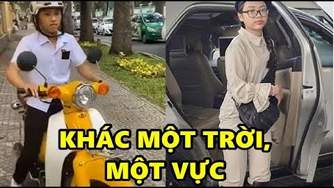 Clip: Hồ Văn Cường tự lái xe đi học netizen tranh cãi khi so sánh một trời một vực với Phương Mỹ Chi