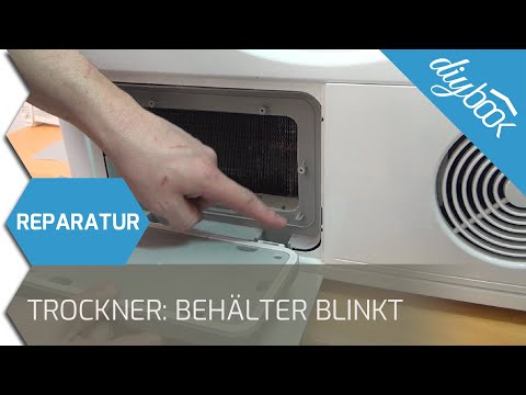 Siemens Wärmepumpentrockner - Behälter leeren blinkt