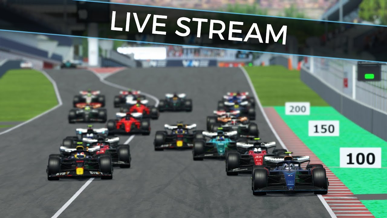 F1 2023 - Spanish Grand Prix Live Stream rFactor 2