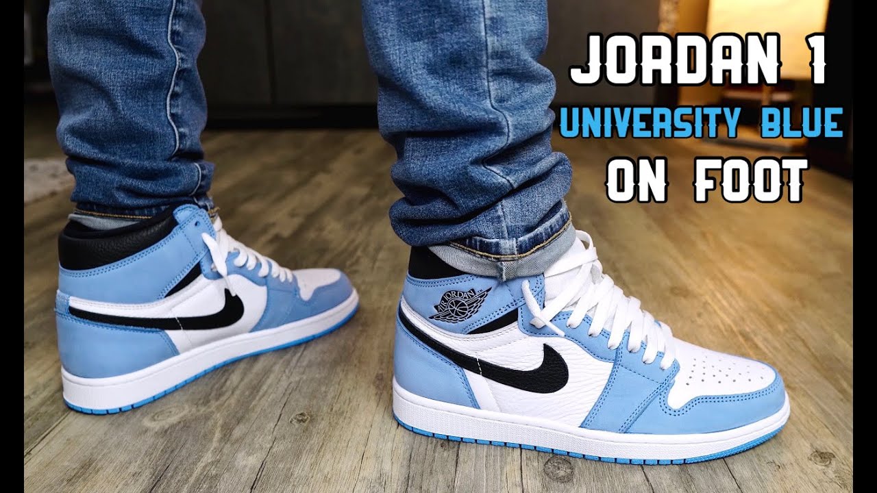 Jordan 1 University Blue Review and On 