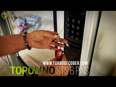 Vending machine picked with Topolino - STS lock 6 pins -STS De Máquina Expendedora Apertura  @turbodecoder