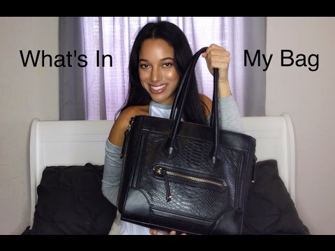 What's In My Bag 2016 - YouTube