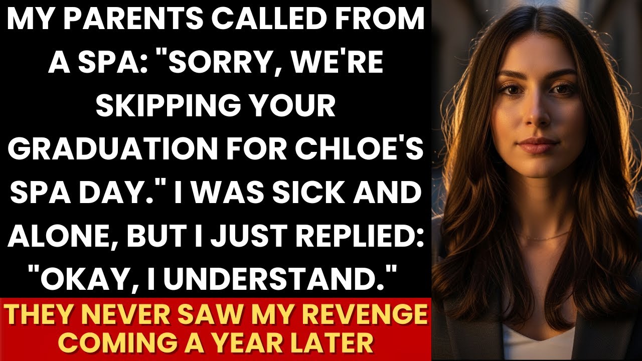 'Sorry, We're Skipping Your Graduation For Chloe's Spa Day'—I Returned the Favor with Revenge