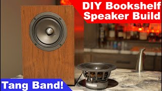 DIY Full Range Bookshelf Speaker Build Guide With Tang Band Drivers | How To Build Your Own Speakers