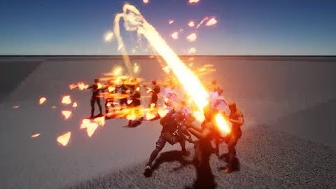 [20] UE4 Portfolio2  - Add particle