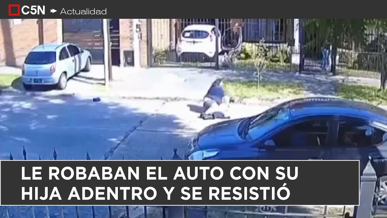 Inseguridad en Quilmes: quisieron robarle el auto con su hija adentro y le dispararon a quemarropa