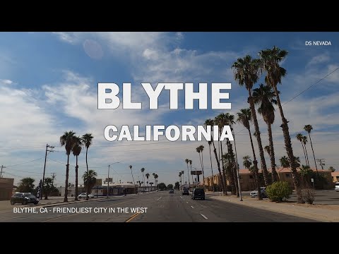 Blythe, California - Driving Tour 4K