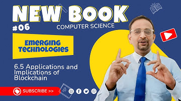 Chapter 6 | Applications & Implications of Blockchain | ICS Part-I Computer Science 2025 PCTB | PTBB