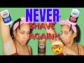 EASY HAIR REMOVAL HACKS | MAGIC SHAVING POWDER