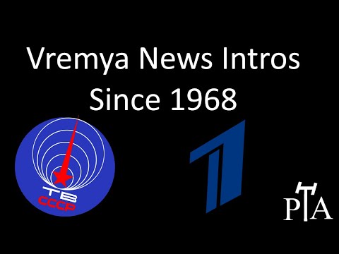 Vremya News Intros Since 1968