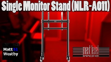 Next Level Racing Single Monitor Stand Review (NLR-A011)