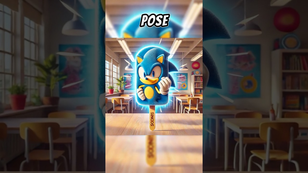 Sonic Popsicle Challenge 🚨Who's The Best? 😱🍦