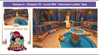 June's Journey - Vol 4 - Chapter 22 - Level 984 - Hammam Ladies' Spa (Complete Gameplay, in order)