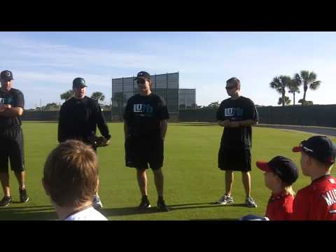 Logan Morrison welcomes kids to his charity camp