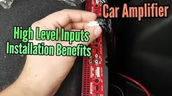 High Level Inputs For Car Amplifiers | NO Audio Converter Required | DIY 