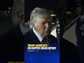 Trump says pilots safe after US Army helicopter crash near Strait of Hormuz