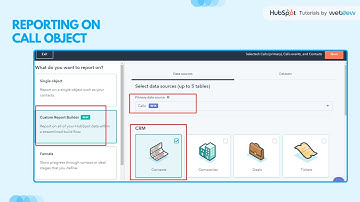 Reporting on call object.
