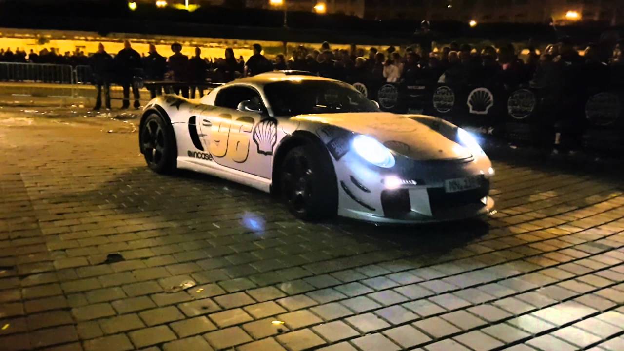 Porsche Team 96 Revs At Idle Gumball 3000 Arriving In Bucharest Youtube