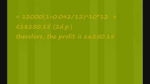 APR maths tutorial video