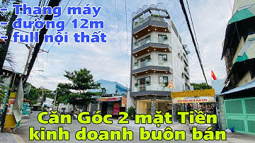Bán nhà Gò Vấp | Căn Góc 2 Mặt Tiền Kinh doanh buôn bán rất tốt Có Thang Máy đường Thống Nhất.