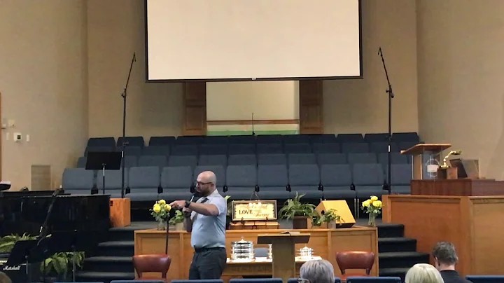 Baptism Pastor Frank, Sermon Pastor Jason Parmer