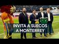 Samuel García visita Suecia e invita a ciudadanos al Mundial en Monterrey