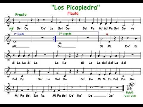 canciones de cuna xilofono los picapiedra flauta con notas youtube canciones de cuna xilofono los picapiedra flauta con notas youtube