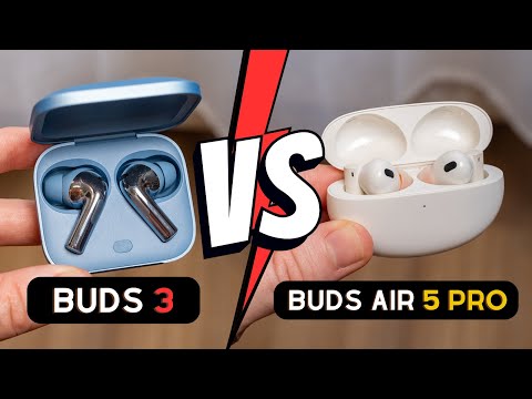 Elige BIEN! ✅ OnePlus Buds 3 vs Realme Buds Air 5 Pro COMPARATIVA en ESPAÑOL