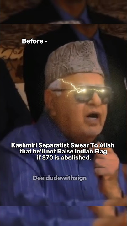 Kashmiri Separatists Then vs Now🇮🇳🚩 #kashmir #shorts