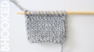 How to Knit the Stockinette Stitch