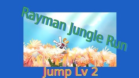 Rayman Jungle Run - Lv 2 Jump - 100% Walkthrough