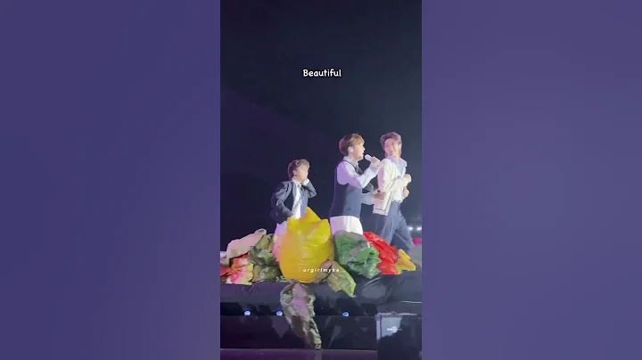 My life is so Beautiful, thank you Seventeen 🌸 Follow Tour Bangkok D1 #SEVENTEEN #Follow