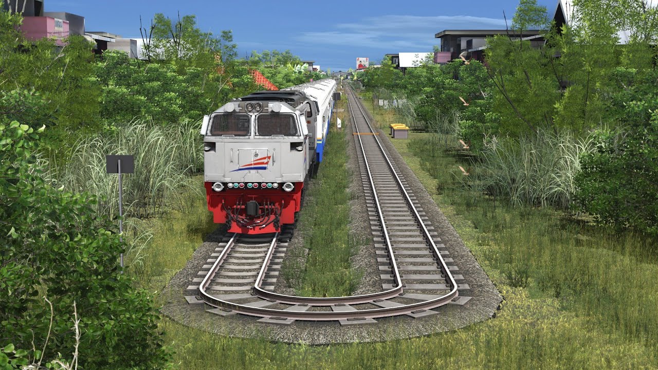 Kereta Api Versus Rel Puter Balik