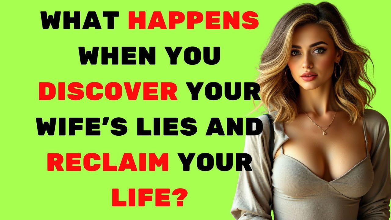 What Happens When You Discover Your Wife’s Lies and Reclaim Your Life