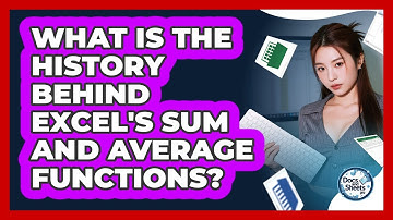 What Is The History Behind Excel