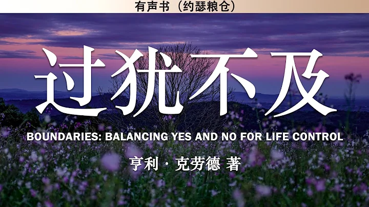 過猶不及  Boundaries: Balancing Yes and No for Life Control | 亨利·克勞德 著 | 有聲書 | - 天天要聞