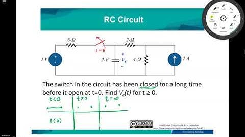 36 Chapter 5 First Order Part 5 [Step Response RC Example Part 1]