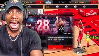 PERFECT 3PT CONTEST SCORE & BALLER PACK OPENING! NBA Live Mobile 16 Gameplay Ep. 108