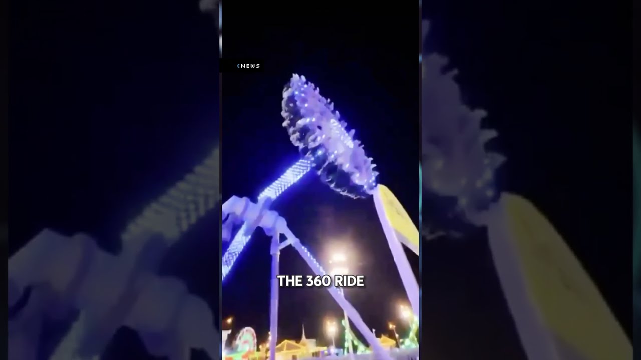 Saudi Amusement Park Horror Ride COLLAPSES With People On Board
